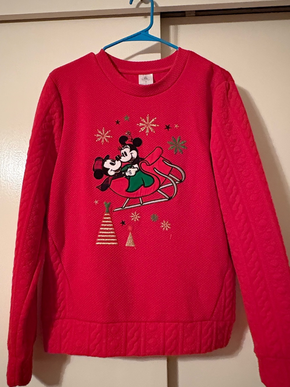 Disney Store Christmas sweater